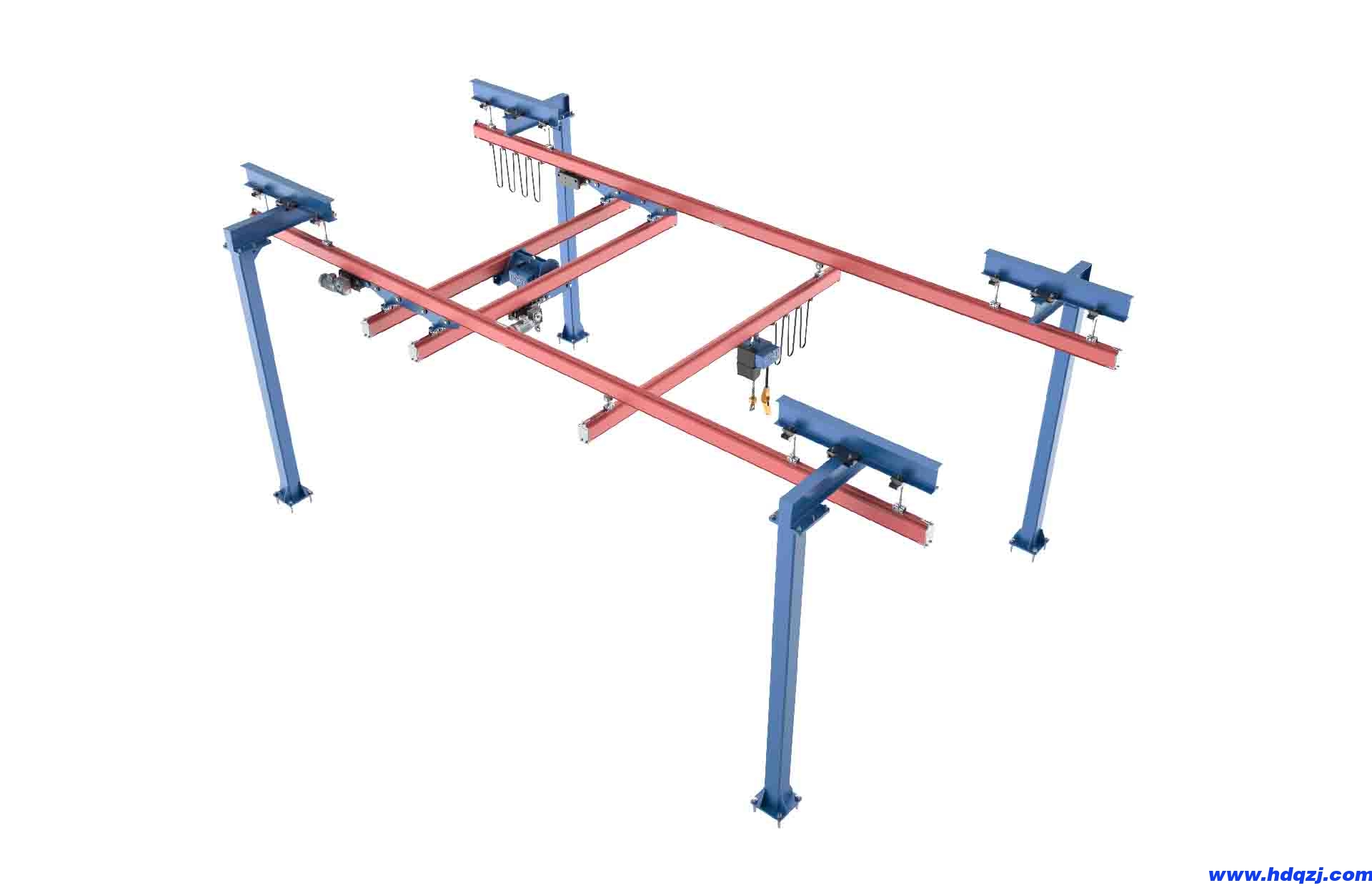 柔性KBK起重機_KBKF自立式 柔性KBK起重機_KBKF自立式