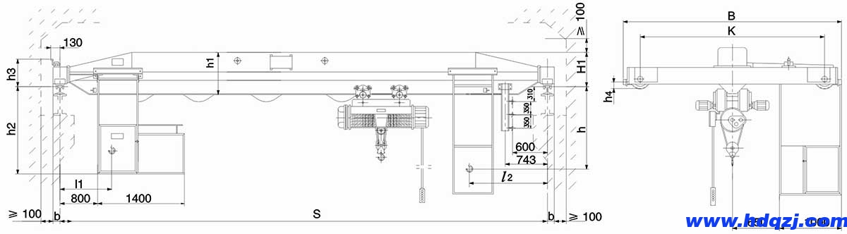 LD型2~16t電動(dòng)單梁式起重機(jī) LD型2~16t電動(dòng)單梁式起重機(jī)