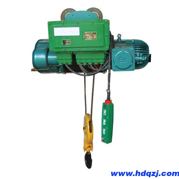 防爆鋼絲繩電動葫蘆