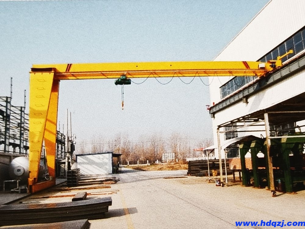 MB型電動葫蘆半門式起重機 MB型電動葫蘆半門式起重機